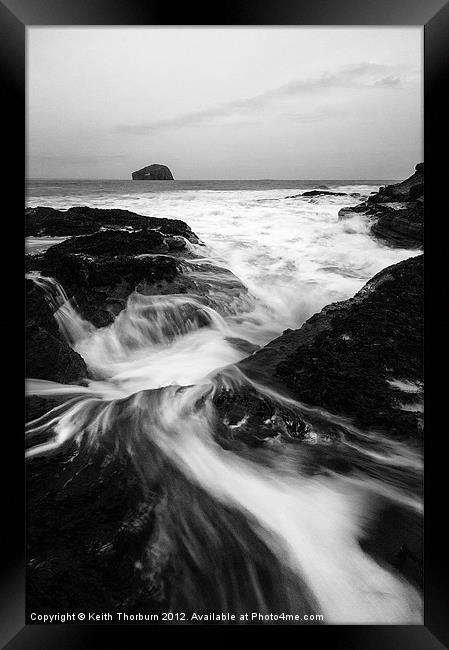 Bass Rock Framed Print by Keith Thorburn EFIAP/b