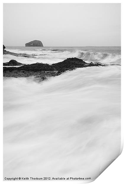 Bass Rock Print by Keith Thorburn EFIAP/b