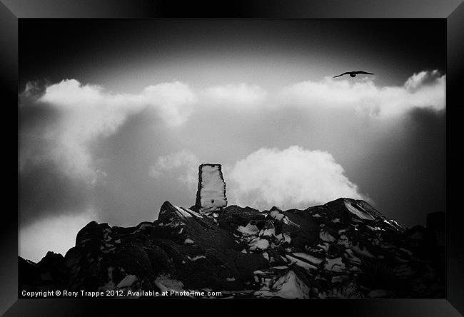 Moel Siabod Scavenger Framed Print by Rory Trappe