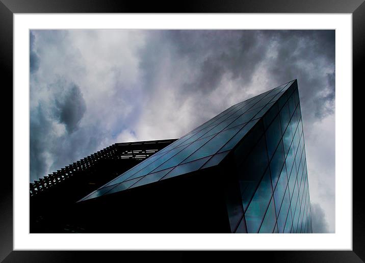 Building to the Sky Framed Mounted Print by Paul Black