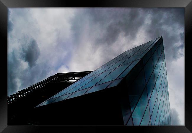 Building to the Sky Framed Print by Paul Black