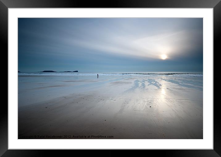 Loneliness Framed Mounted Print by R K Photography