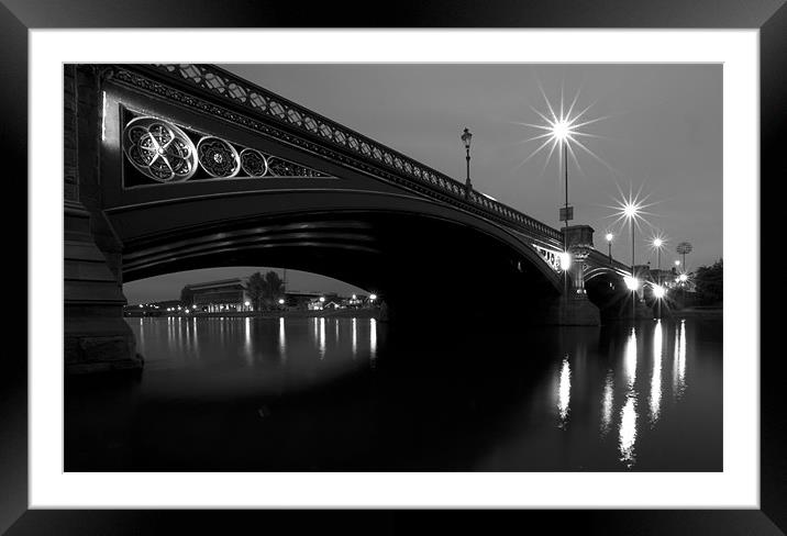 The City Ground Framed Mounted Print by Tracey Whitefoot