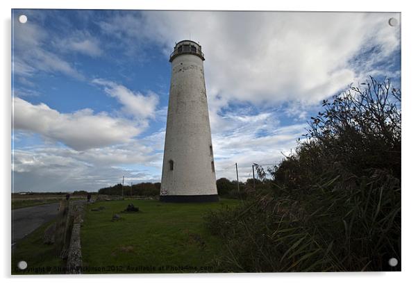 Leasowe Lighthouse Acrylic by Shaun Dickinson
