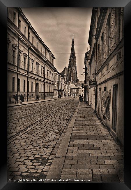 Old Olomouc Czech Republic Framed Print by Gary Barratt
