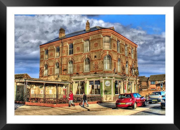 Halfway Hotel, Hull 2012 Framed Mounted Print by Martin Parkinson