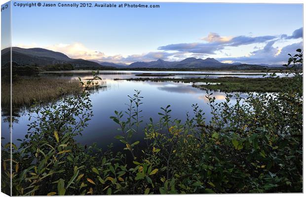 Welsh Reflections Canvas Print by Jason Connolly
