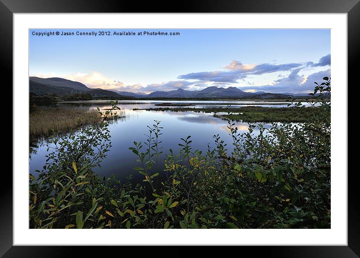 Welsh Reflections Framed Mounted Print by Jason Connolly