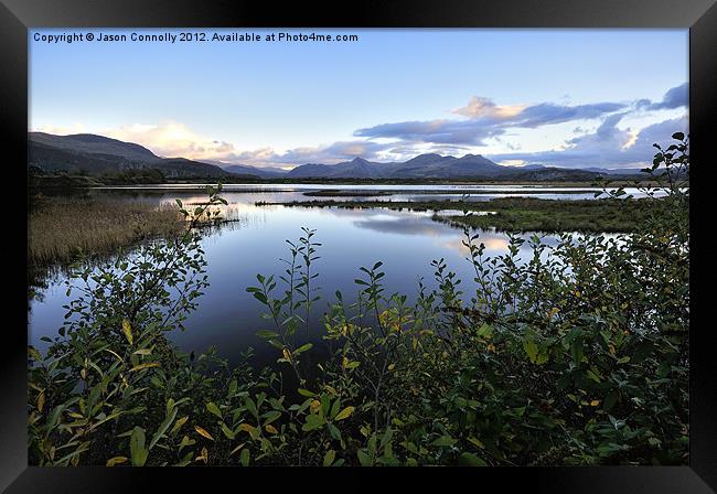 Welsh Reflections Framed Print by Jason Connolly
