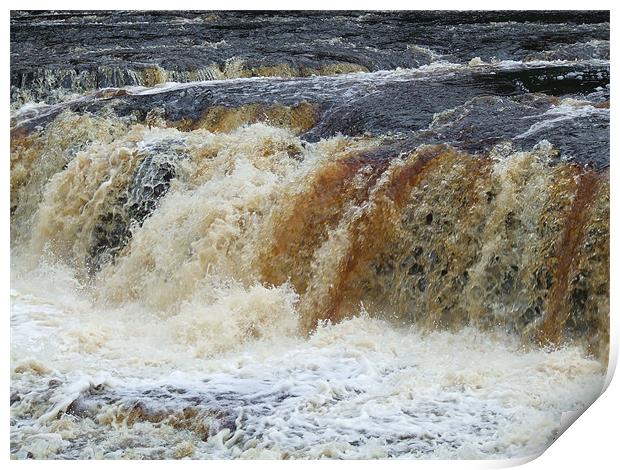 Aysgarth Falls  Print by Christopher Borrill-Townsend