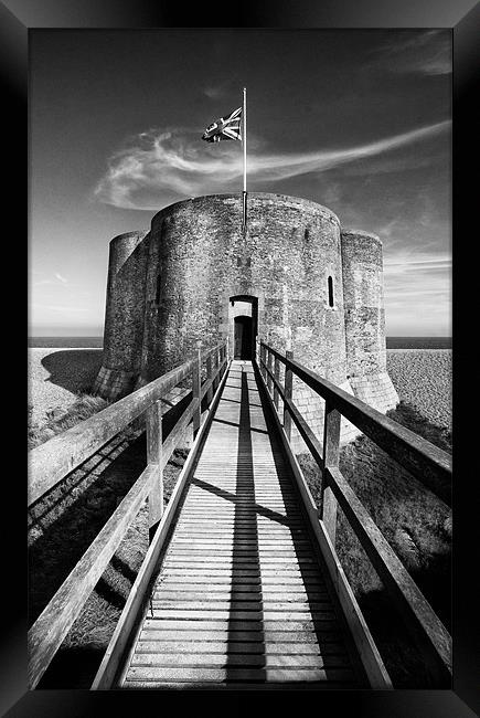 Martello Tower Framed Print by Mike Sherman Photog