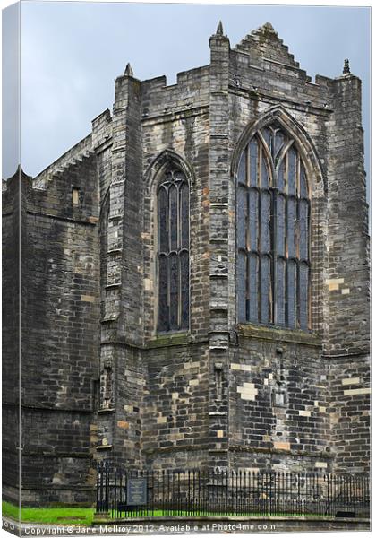 Holy Rude Church, Stirling, Scotland Canvas Print by Jane McIlroy
