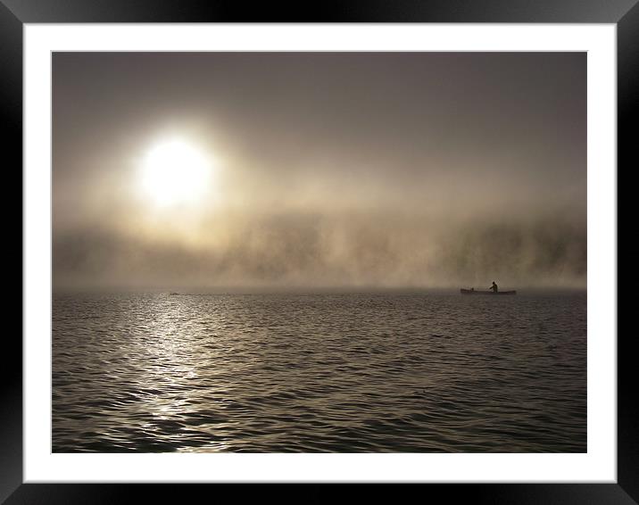 Windermere Dawn Framed Mounted Print by Cheryl Quine