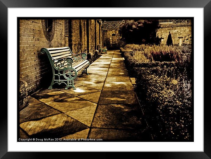 rest place Framed Mounted Print by Doug McRae