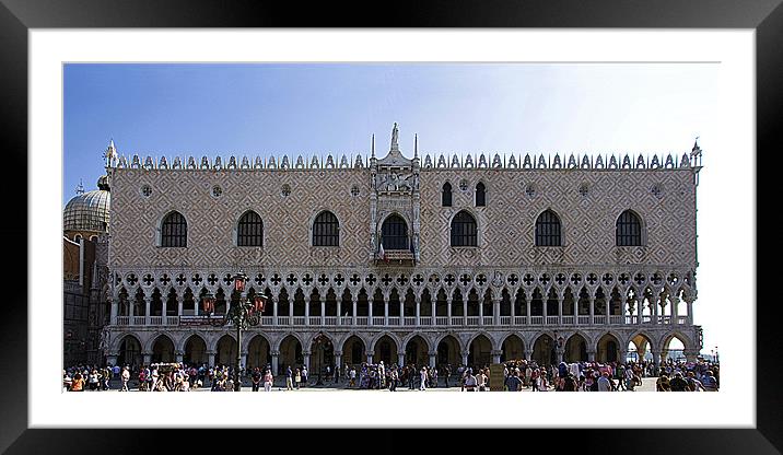 Doges Palace Framed Mounted Print by Tom Gomez