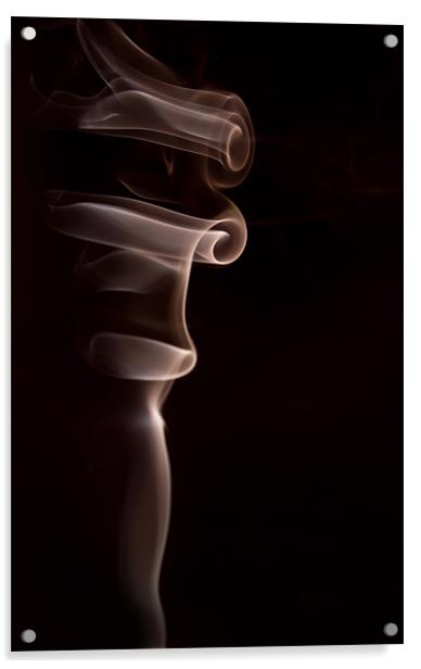 Chocolate Swirl Acrylic by Ian Cocklin
