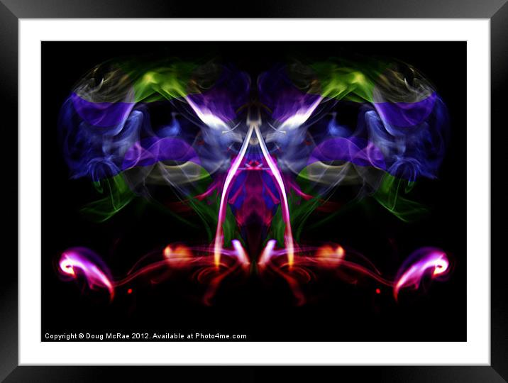 Alien Framed Mounted Print by Doug McRae