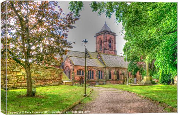 St Helens Church Canvas Print by Pete Lawless