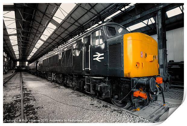 The BR class 45 Print by Rob Hawkins
