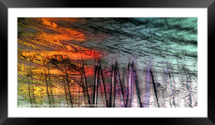 3d Fractal Framed Mounted Print by Ray Pritchard