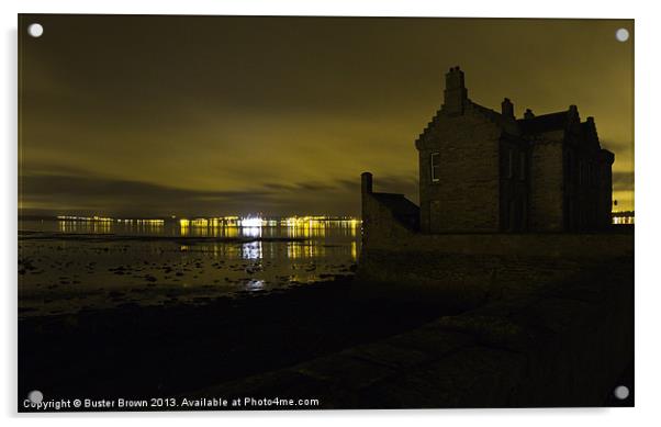 BLACKNESS CASTLE, On the Forth Acrylic by Buster Brown