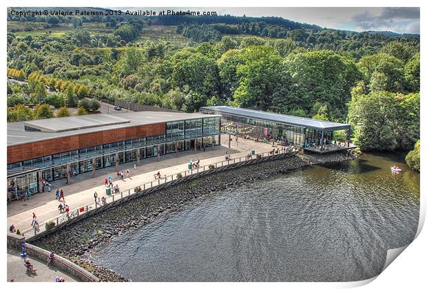 Balloch Loch Lomond Print by Valerie Paterson