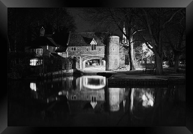 Pulls Ferry at Night Framed Print by Paul Macro