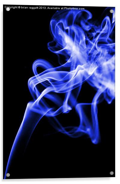 Simply Smoke 2 Acrylic by Brian  Raggatt