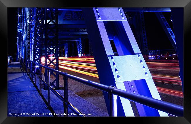 MainStreet Bridge II Framed Print by Robert Pettitt