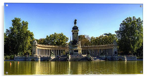 Monumento a Alfonso XII Acrylic by Tom Gomez
