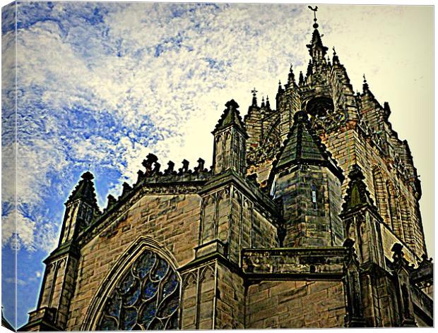 st.giles cathedral Canvas Print by dale rys (LP)