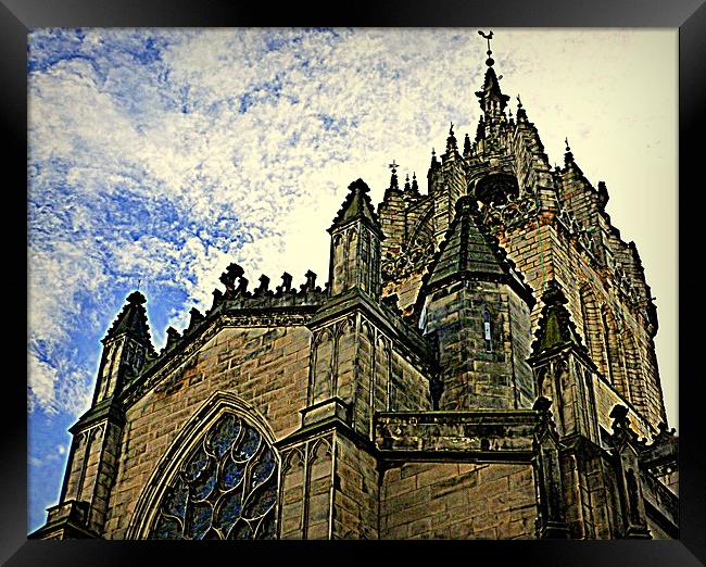 st.giles cathedral Framed Print by dale rys (LP)