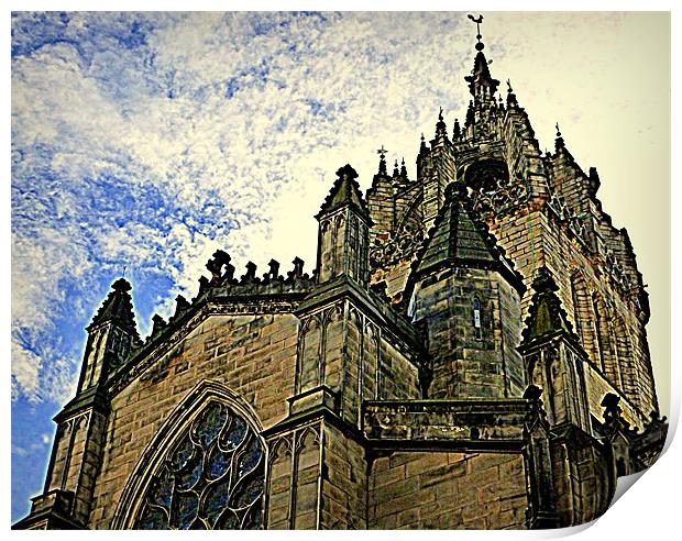 st.giles cathedral Print by dale rys (LP)