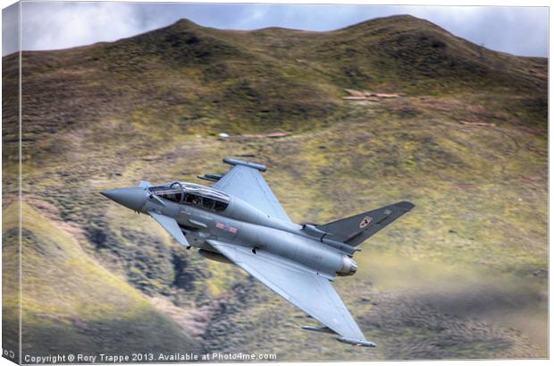 RAF Typhoon Canvas Print by Rory Trappe