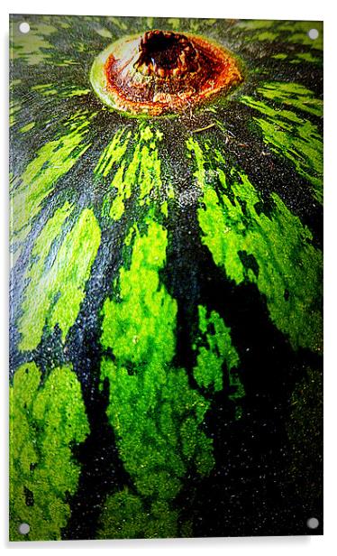 watermelon-ah! Acrylic by dale rys (LP)