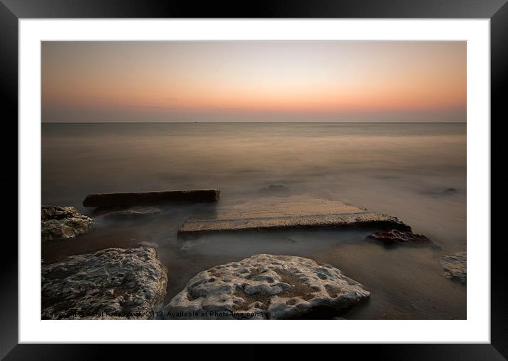 Old Hunstanton Framed Mounted Print by R K Photography