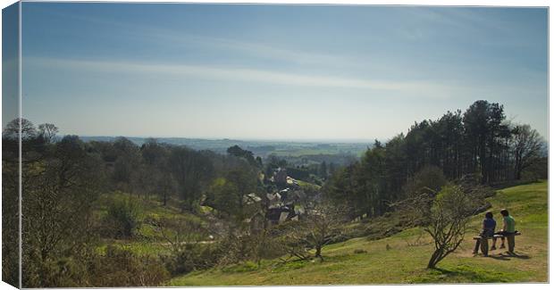 Clent Hills Views Canvas Print by Oliver Walton