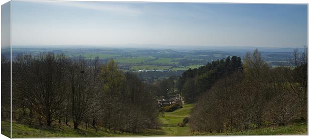 View From Clent Hills Canvas Print by Oliver Walton