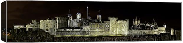 Tower of London Canvas Print by peter tachauer
