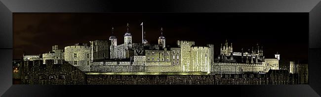 Tower of London Framed Print by peter tachauer