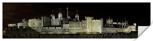 Tower of London Print by peter tachauer