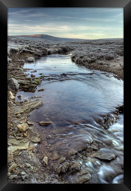 Frosty Morning, North York Moors Framed Print by Martin Williams