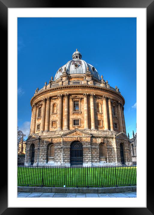 Radcliffe Camera, Oxford, England, UK Framed Mounted Print by Mark Llewellyn