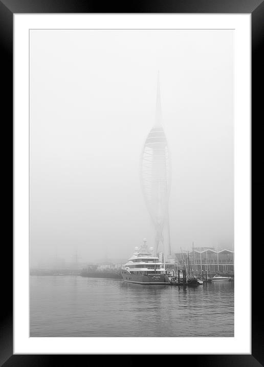 Into the Mist Framed Mounted Print by Sharpimage NET