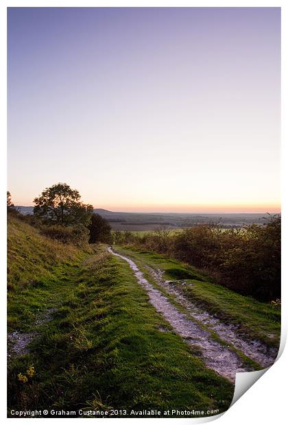 Path to the Beacon Print by Graham Custance