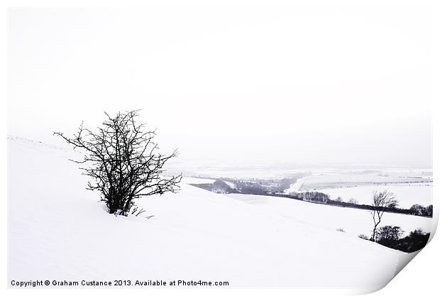 Snow Print by Graham Custance