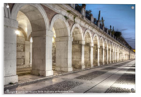 Aranjuez Arches Acrylic by James Mc Quarrie