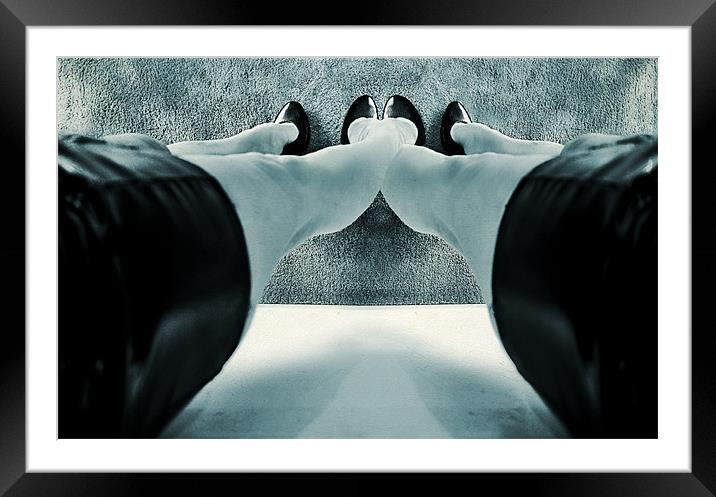 stand by me Framed Mounted Print by Dawn Cox
