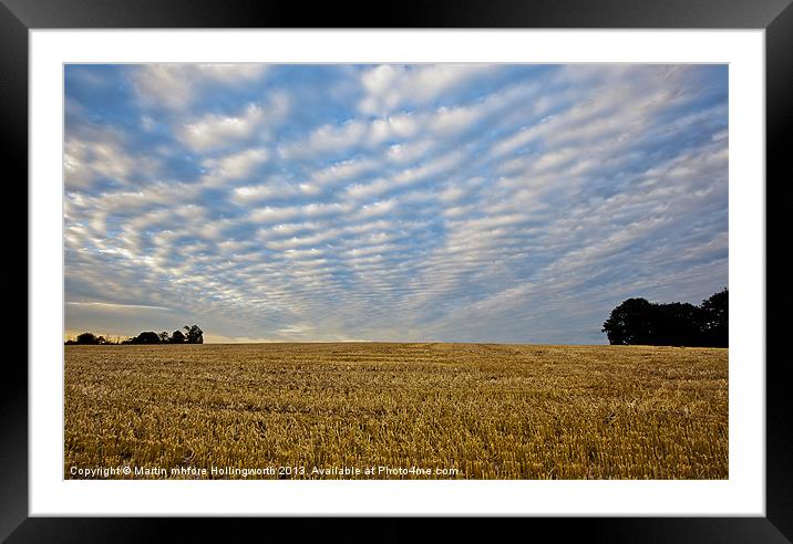 Chasing Clouds Framed Mounted Print by mhfore Photography