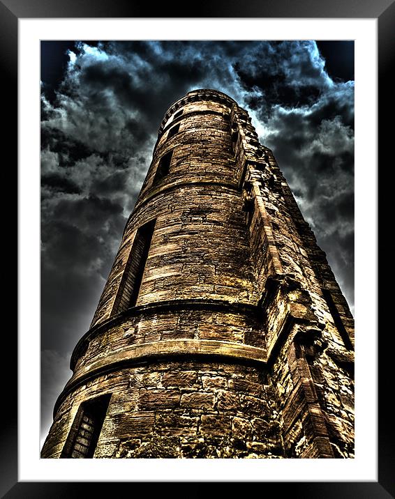 Dramatic Eglinton Castle Framed Mounted Print by Chris Archer